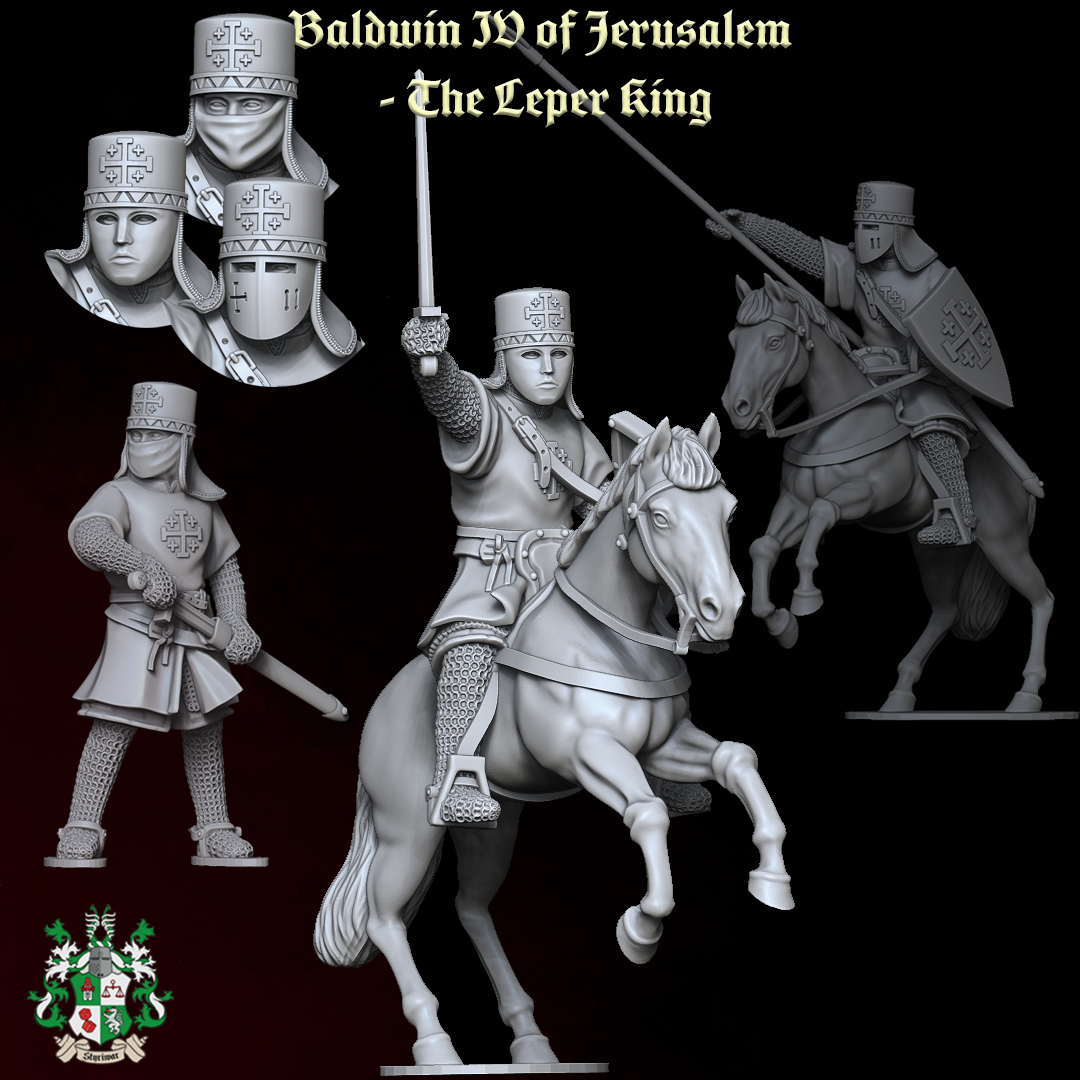 Baldwin IV of Jerusalem - The Leper King (12 Versions)